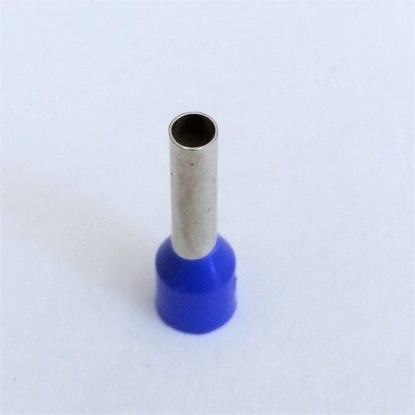 10 Aderendhülsen isoliert 2,5mm² blau
